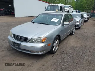 2002 Infiniti I35 Luxury with VIN JNKDA31A02T023642, listed as a IAAI auction lot 42096567 with 94,412 mi miles. Bid and sale history available at carsss.com. Image 2.