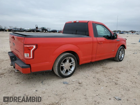 2016 Ford F-150 XL with VIN 1FTMF1CP6GKE42312, listed as a Copart auction lot 42895885 with 129,999 mi miles and Salvage Title. Bid and sale history available at carsss.com. Image 3.
