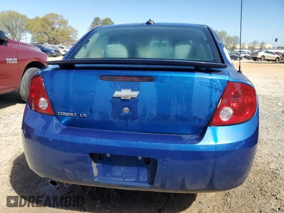 2005 Chevrolet Cobalt LS with VIN 1G1AL52F557567242, listed as a Copart auction lot 50808925 with 6,082 mi miles and Salvage Title. Bid and sale history available at DreamBid. Image 6.