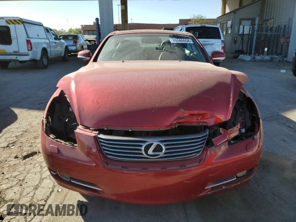 2008 Lexus SC 430 с VIN JTHFN45Y689019546, выставлен на аукционе Copart как лот 75586654 с пробегом 136 941 миль миль и Списание • Salvage title. История ставок и продаж доступна на DreamBid. Изображение 5.