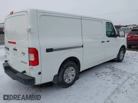 2019 Nissan NV S with VIN 1N6BF0KM0KN808925, listed as a IAAI auction lot 41609527 with 184,264 mi miles. Bid and sale history available at carsss.com. Image 4.