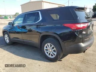 2020 Chevrolet Traverse LS z VIN 1GNERFKW1LJ131086, wystawiony jako Copart lot #64578495 z przebiegiem 114 958 mil mil oraz Szkoda całkowita • Salvage title. Historia ofert i sprzedaży dostępna na DreamBid. Obrazek 2.