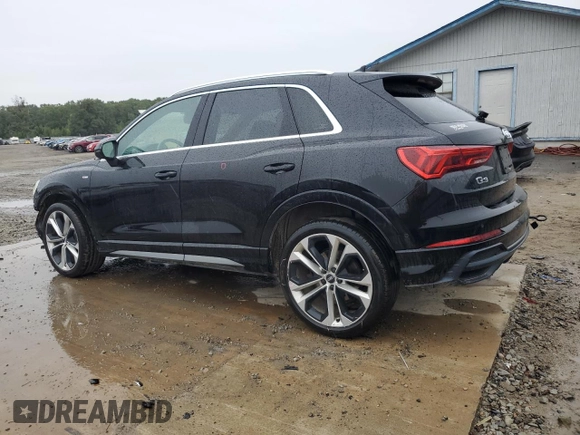 2019 Audi Q3 S line Prestige with VIN WA1FECF37K1081813, listed as a Copart auction lot 73440084 with 41,485 mi miles and Clean Title. Bid and sale history available at carsss.com. Image 2.