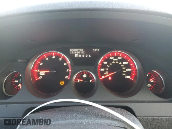 2012 GMC Acadia SLE z VIN 1GKKVPED8CJ108934, wystawiony jako Copart lot #50188165 z przebiegiem 191 610 mil mil oraz Szkoda całkowita • Salvage title. Historia ofert i sprzedaży dostępna na DreamBid. Obrazek 9.