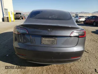 2023 Tesla Model 3 with VIN 5YJ3E1EA0PF465296, listed as a Copart auction lot 75868934 with 26,545 mi miles and Salvage Title. Bid and sale history available at DreamBid. Image 6.