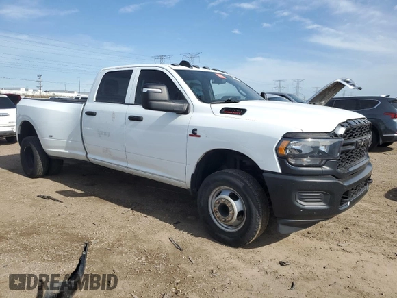 2023 Ram 3500 Tradesman z VIN 3C63RRGL0PG548214, wystawiony jako Copart lot #54985075 z przebiegiem 278 036 mil mil oraz Czysty tytuł • Clean title. Historia ofert i sprzedaży dostępna na DreamBid. Obrazek 4.