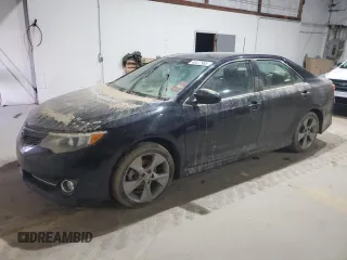 2012 Toyota Camry SE with VIN 4T1BK1FKXCU011422, listed as a Copart auction lot 46472985 with 0 mi miles and Salvage Title. Bid and sale history available at carsss.com. Image 1.