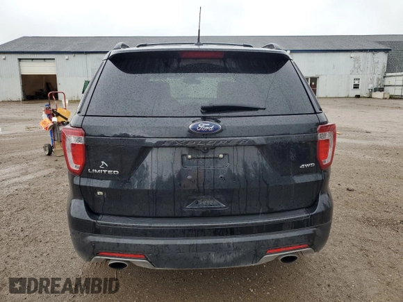 2018 Ford Explorer Limited с VIN 1FM5K8F83JGB98864, выставлен на аукционе Copart как лот 59177065 с пробегом 60 194 миль миль и Чистый • Clean title. История ставок и продаж доступна на DreamBid. Изображение 6.