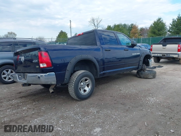 2012 Ram 1500 Tradesman with VIN 1C6RD7KP1CS283779, listed as a IAAI auction lot 41888577 with 137,905 mi miles and . Bid and sale history available at DreamBid. Image 4.