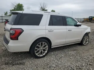 2019 Ford Expedition Platinum z VIN 1FMJU1MT9KEA33258, wystawiony jako Copart lot #59919395 z przebiegiem 94 171 mil mil oraz Szkoda całkowita • Salvage title. Historia ofert i sprzedaży dostępna na DreamBid. Obrazek 3.