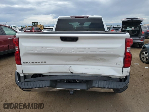 2024 Chevrolet Silverado 1500 LT with VIN 1GCRDDED0RZ176828, listed as a Copart auction lot 68931224 with 11,070 mi miles and Salvage Title. Bid and sale history available at DreamBid. Image 6.