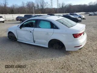 2017 Audi A3 Sedan Premium Plus with VIN WAUGUGFF8H1076138, listed as a Copart auction lot 86173614 with 112,733 mi miles and Salvage Title. Bid and sale history available at carsss.com. Image 2.