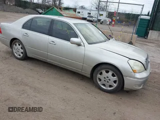 2003 Lexus LS 430 with VIN JTHBN30F630112725, listed as a IAAI auction lot 42023179 with Not Provided miles and . Bid and sale history available at DreamBid. Image 1.