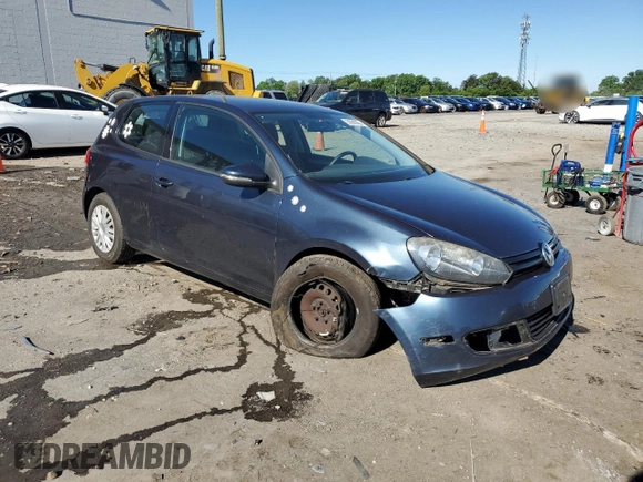 2012 Volkswagen Golf z VIN WVWBB7AJ9CW238837, wystawiony jako Copart lot #55990855 z przebiegiem 112 667 mil mil oraz Szkoda całkowita • Salvage title. Historia ofert i sprzedaży dostępna na DreamBid. Obrazek 4.