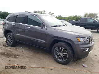2017 Jeep Grand Cherokee Limited with VIN 1C4RJFBGXHC603579, listed as a Copart auction lot 53986605 with 109,039 mi miles and Salvage Title. Bid and sale history available at carsss.com. Image 4.