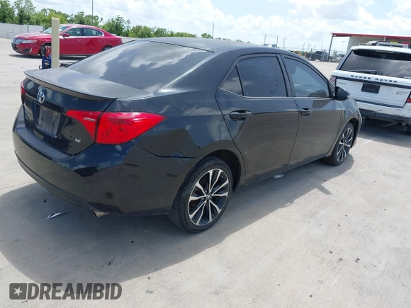 2017 Toyota Corolla L with VIN 5YFBURHE9HP576513, listed as a IAAI auction lot 42460720 with 217,852 mi miles and . Bid and sale history available at DreamBid. Image 4.