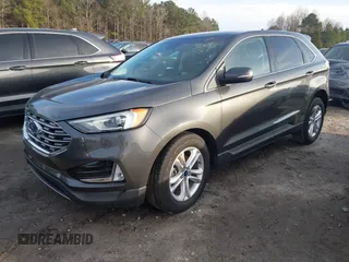 2019 Ford Edge SEL with VIN 2FMPK3J94KBC57523, listed as a IAAI auction lot 41601157 with 54,757 mi miles. Bid and sale history available at carsss.com. Image 2.