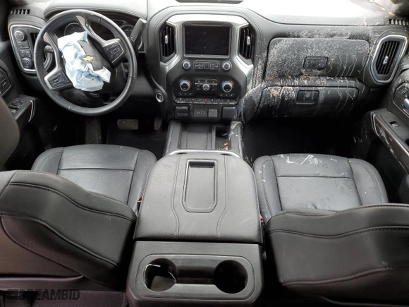 2022 Chevrolet Silverado 2500HD LTZ with VIN 2GC4YPEY8N1243150, listed as a Copart auction lot 47221465 with 0 mi miles and Salvage Title. Bid and sale history available at carsss.com. Image 8.