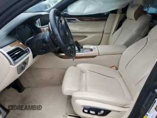 2017 BMW 7 Series 750i with VIN WBA7F0C33HGM22010, listed as a Copart auction lot 45919333 with 0 mi miles. Bid and sale history available at carsss.com. Image 7.