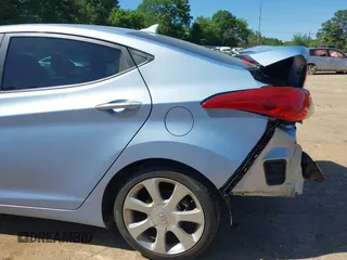 2012 Hyundai Elantra Limited with VIN KMHDH4AEXCU278876, listed as a IAAI auction lot 42007103 with 158,441 mi miles. Bid and sale history available at carsss.com. Image 18.
