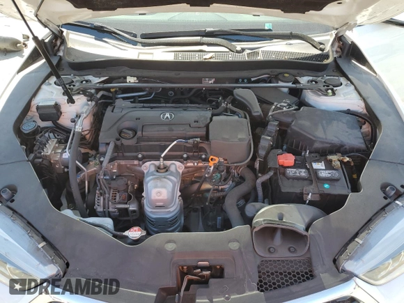 2018 Acura TLX w/Technology Pkg with VIN 19UUB1F5XJA000346, listed as a Copart auction lot 49970485 with 27,433 mi miles and Salvage Title. Bid and sale history available at carsss.com. Image 11.