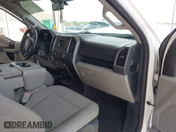 2018 Ford F-150 XL with VIN 1FTMF1CP7JKE12307, listed as a IAAI auction lot 42722428 with 228,606 mi miles and . Bid and sale history available at DreamBid. Image 5.