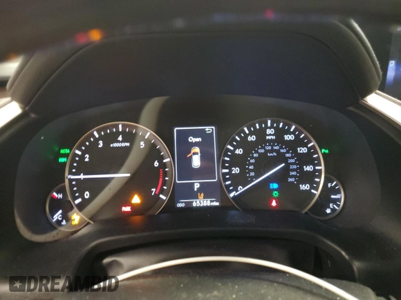 2018 Lexus RX with VIN JTJDZKCA0J2003829, listed as a Copart auction lot 86212424 with 65,388 mi miles and Salvage Title. Bid and sale history available at carsss.com. Image 9.