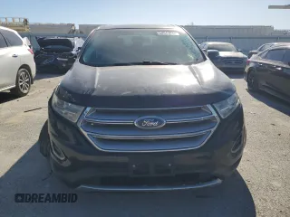 2017 Ford Edge Titanium with VIN 2FMPK4K93HBC03806, listed as a Copart auction lot 50643634 with 136,573 mi miles and Salvage Title. Bid and sale history available at carsss.com. Image 5.