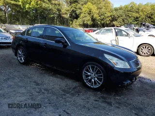 2007 Infiniti G35 Journey with VIN JNKBV61E57M710214, listed as a Copart auction lot 74440784 with 226,245 mi miles and Salvage Title. Bid and sale history available at DreamBid. Image 4.