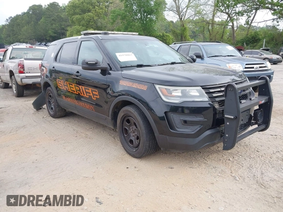 2016 Ford Police Interceptor Utility z VIN 1FM5K8AR3GGC73183, wystawiony jako IAAI lot #41978063 z przebiegiem 133 309 mil mil oraz . Historia ofert i sprzedaży dostępna na DreamBid. Obrazek 1.