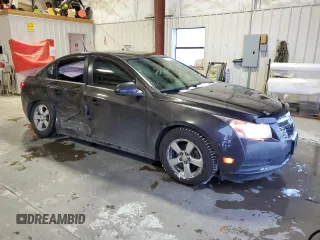 2014 Chevrolet Cruze 1LT with VIN 1G1PC5SB6E7288051, listed as a Copart auction lot 87316504 with 56,060 mi miles and Salvage Title. Bid and sale history available at carsss.com. Image 4.