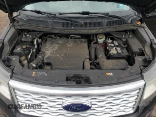 2016 Ford Explorer Platinum with VIN 1FM5K8HT2GGB60164, listed as a Copart auction lot 52878495 with Not provided miles and Salvage title. Bid and sale history available at DreamBid. Image 12.