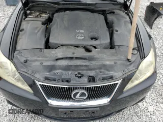 2006 Lexus IS 250 with VIN JTHCK262862007334, listed as a Copart auction lot 52905705 with 210,695 mi miles and Salvage Title. Bid and sale history available at DreamBid. Image 11.
