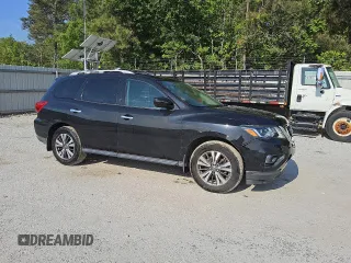 2017 Nissan Pathfinder S with VIN 5N1DR2MN1HC660286, listed as a Copart auction lot 50412525 with 118,403 mi miles and Clean Title. Bid and sale history available at carsss.com. Image 4.