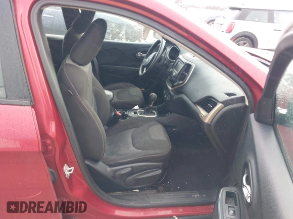 2016 Jeep Cherokee Sport with VIN 1C4PJLAB6GW136136, listed as a IAAI auction lot 41108560 with 97,982 mi miles. Bid and sale history available at carsss.com. Image 5.