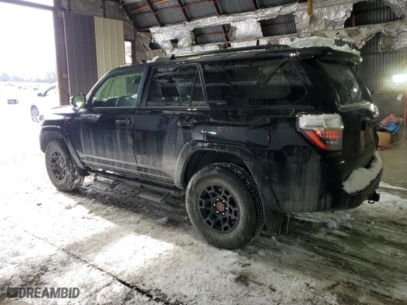 2023 Toyota 4Runner SR5 Premium with VIN JTENU5JR9P6125599, listed as a Copart auction lot 44004715 with 24,779 mi miles and Salvage Title. Bid and sale history available at carsss.com. Image 2.