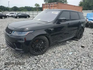 2019 Land Rover Range Rover Sport HSE with VIN SALWR2RV1KA837582, listed as a Copart auction lot 59088515 with 100,783 mi miles and Non repairable. Bid and sale history available at DreamBid. Image 1.