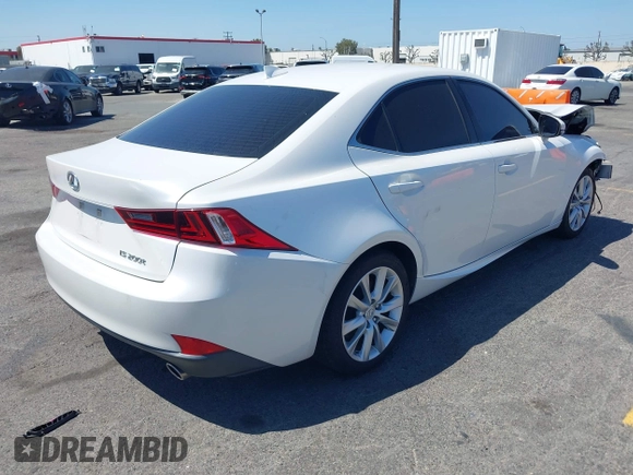 2016 Lexus IS 200t z VIN JTHBA1D22G5036596, wystawiony jako IAAI lot #42278604 z przebiegiem 45 402 mil mil oraz . Historia ofert i sprzedaży dostępna na DreamBid. Obrazek 4.