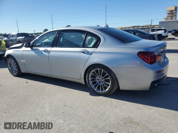 2014 BMW 7 Series 740Li with VIN WBAYE4C56ED138593, listed as a Copart auction lot 82010534 with 88,393 mi miles and Salvage Title. Bid and sale history available at carsss.com. Image 2.