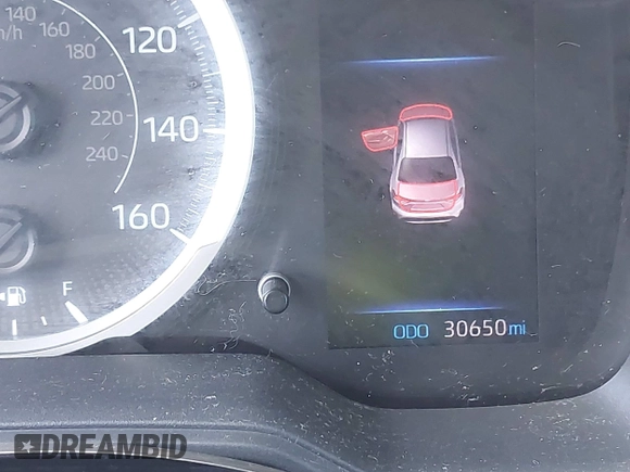 2021 Toyota Corolla LE with VIN 5YFEPMAEXMP161048, listed as a IAAI auction lot 42041751 with 30,650 mi miles and . Bid and sale history available at DreamBid. Image 15.