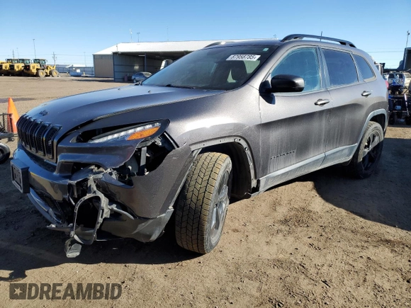 2018 Jeep Cherokee Latitude Tech Connect with VIN 1C4PJMCX4JD527240, listed as a Copart auction lot 87958785 with 94,384 mi miles and Salvage title. Bid and sale history available at DreamBid. Image 1.