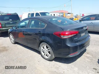 2017 Kia Forte LX with VIN 3KPFK4A77HE101143, listed as a IAAI auction lot 42038578 with 126,089 mi miles. Bid and sale history available at carsss.com. Image 14.