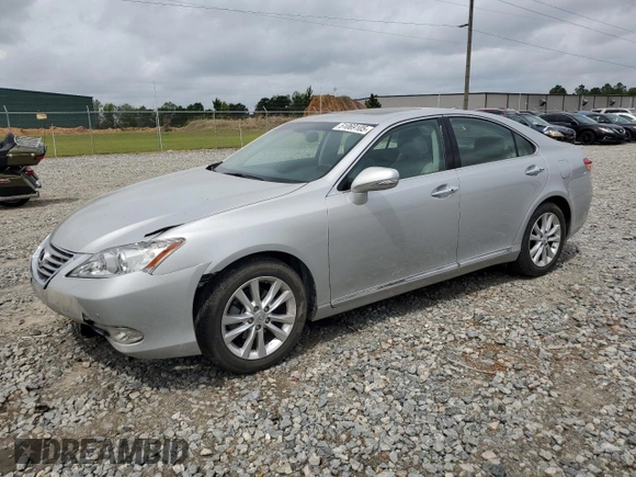 2011 Lexus ES with VIN JTHBK1EGXB2436780, listed as a Copart auction lot 51069105 with 93,924 mi miles and Salvage Title. Bid and sale history available at carsss.com. Image 1.