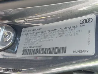 2016 Audi A3 1.8T Premium with VIN WAUA7GFF4G1051667, listed as a IAAI auction lot 41945674 with 101,648 mi miles. Bid and sale history available at carsss.com. Image 9.