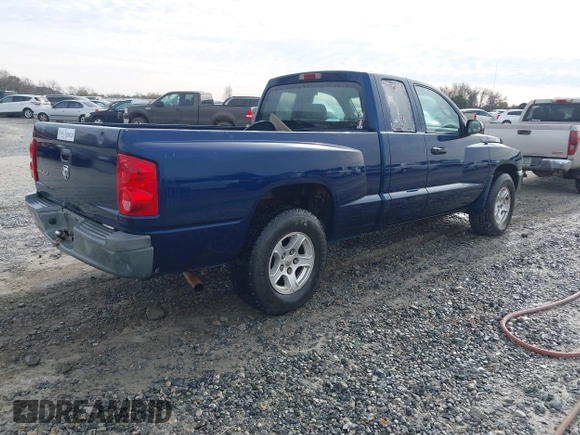 2005 Dodge Dakota ST with VIN 1D7HE22K75S242803, listed as a IAAI auction lot 41383968 with 160,295 mi miles and . Bid and sale history available at DreamBid. Image 4.