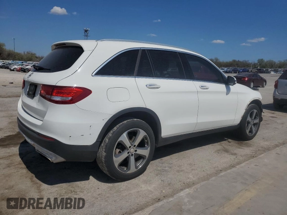 2016 Mercedes-Benz GLC with VIN WDC0G4JBXGF091685, listed as a Copart auction lot 50796735 with 85,687 mi miles and Salvage Title. Bid and sale history available at carsss.com. Image 3.