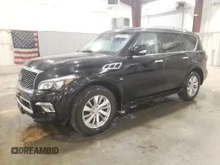2016 Infiniti QX80 z VIN JN8AZ2NE2G9123934, wystawiony jako Copart lot #54300695 z przebiegiem 129 127 mil mil oraz Szkody całkowita. Historia ofert i sprzedaży dostępna na DreamBid. Obrazek 1.