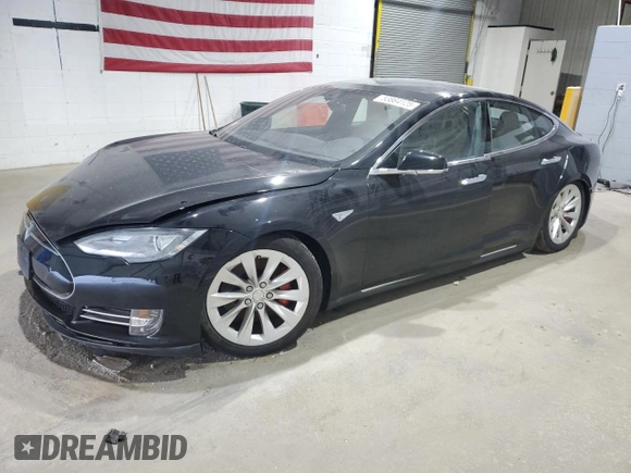 2016 Tesla Model S 90D with VIN 5YJSA1E49GF124514, listed as a Copart auction lot 53864125 with Not provided miles and Salvage title. Bid and sale history available at DreamBid. Image 1.