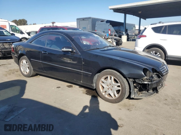 2002 Mercedes-Benz CL 500/600 z VIN WDBPJ75JX2A030740, wystawiony jako Copart lot #42142025 z przebiegiem 82 576 mil mil oraz Szkoda całkowita • Salvage title. Historia ofert i sprzedaży dostępna na DreamBid. Obrazek 4.