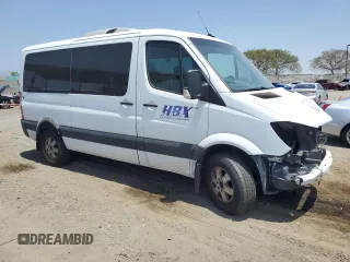 2017 Mercedes-Benz Sprinter with VIN WDZPE7CD7HP534574, listed as a Copart auction lot 52471474 with Not Provided miles and Salvage Title. Bid and sale history available at DreamBid. Image 4.